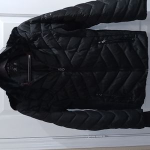 Black Nautica Puffer Jacket